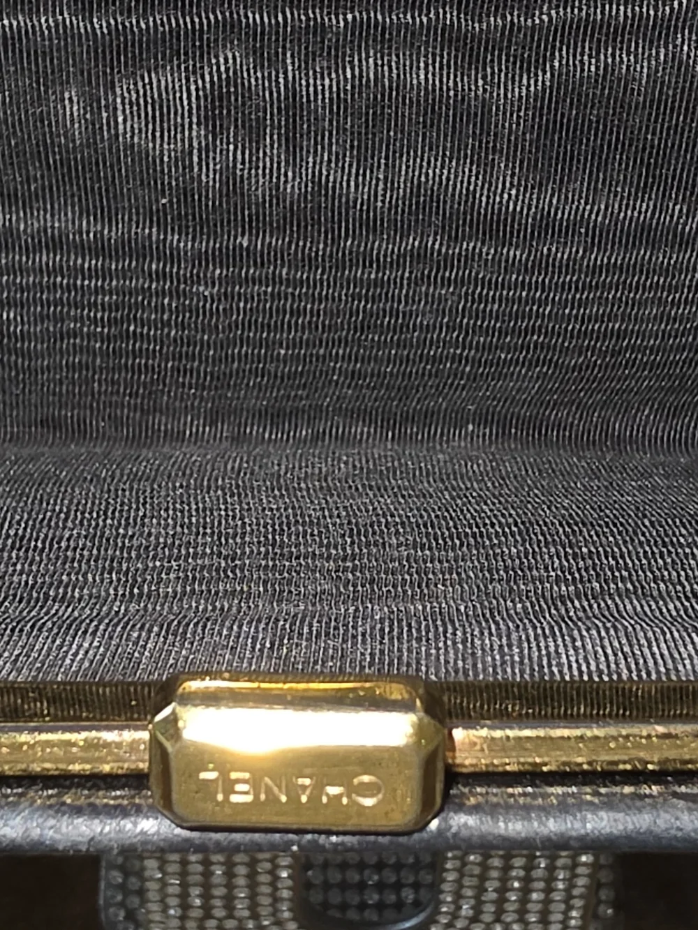 Chanel Quilted Lambskin Leather Wallet with Gold CC Snap